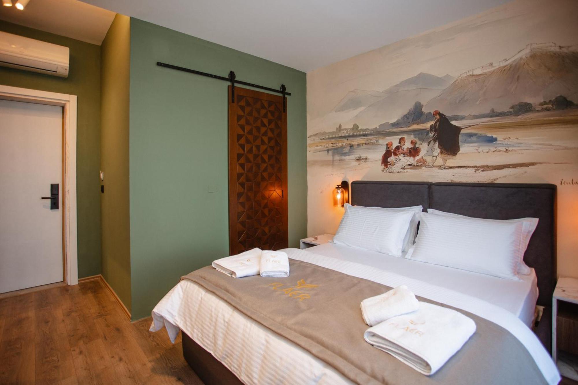 Hotel Flaer Shkodra Szoba fotó