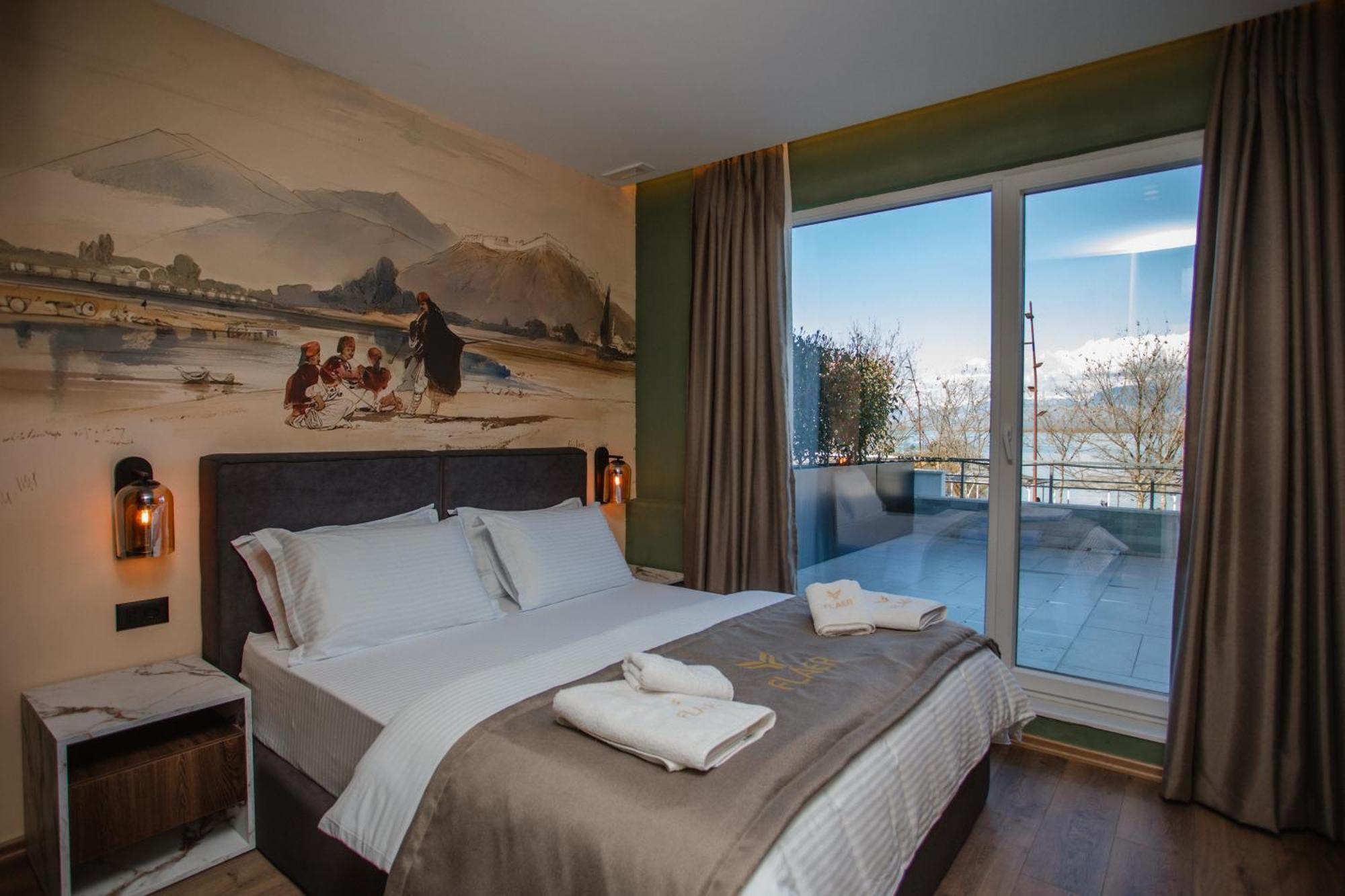 Hotel Flaer Shkodra Szoba fotó