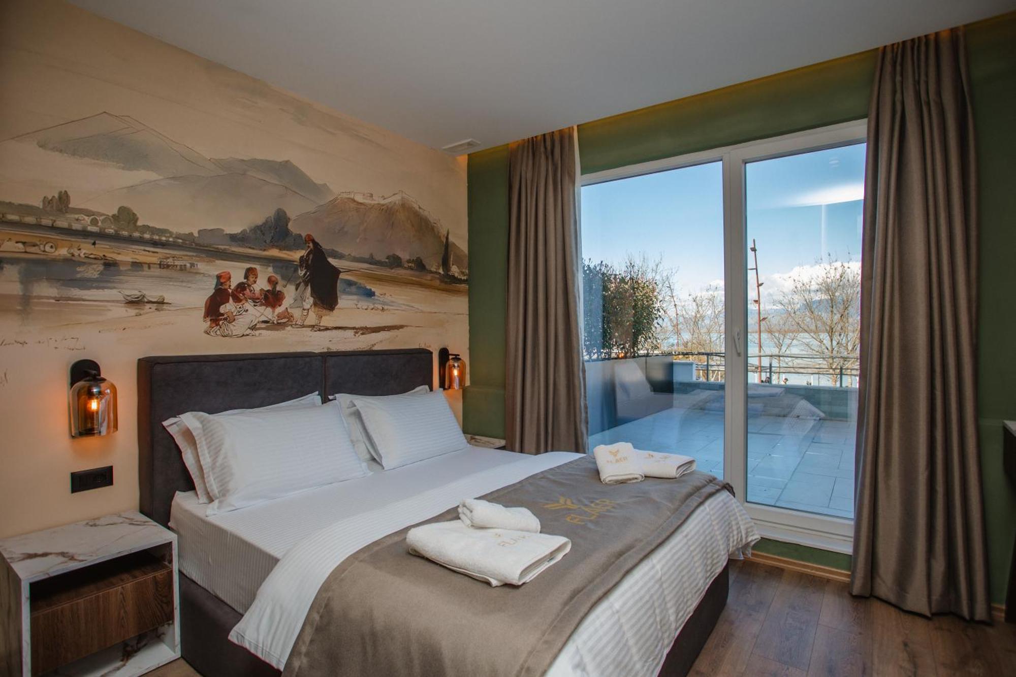 Hotel Flaer Shkodra Szoba fotó